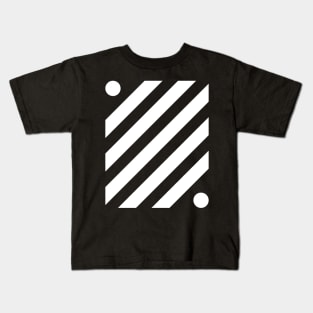 Diagonal Line Kids T-Shirt